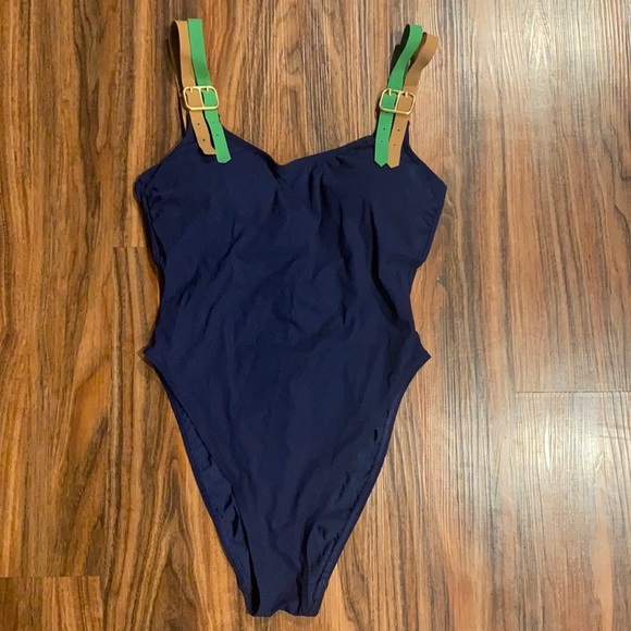 Tory Burch Buckle Tank Suit - Picture 5 of 16